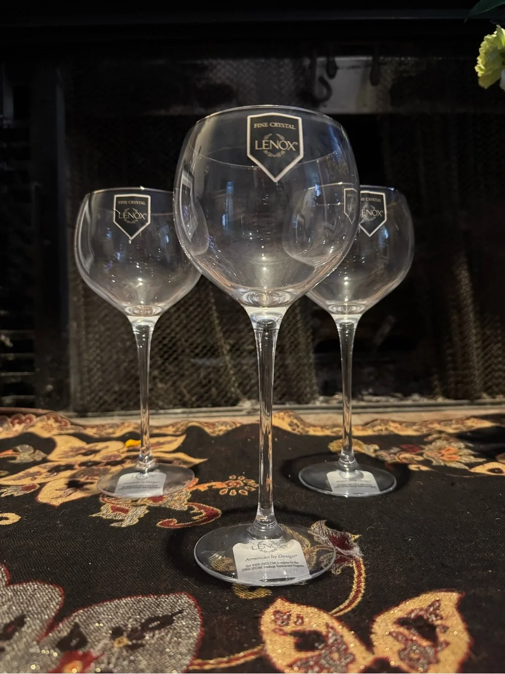 Lenox Clear Crystal Wine Glasses - Clear